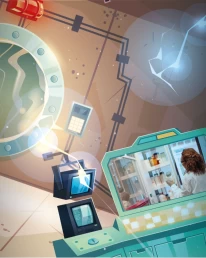 Decoratieve afbeelding van het spel